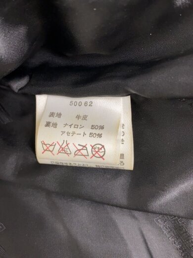 商品画像：ダブルライダーズベスト/M/レザー/BLK// 4