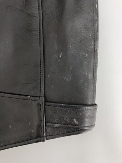 商品画像：ダブルライダーズベスト/M/レザー/BLK// 6