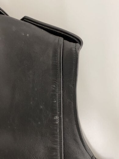 商品画像：ダブルライダーズベスト/M/レザー/BLK// 7