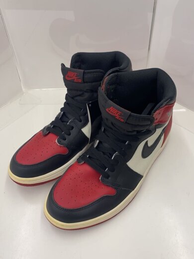 商品画像：AIR JORDAN 1 RETRO HIGH OG/エアジョーダン1レトロハイ/レッド/27.5cm/RED 2