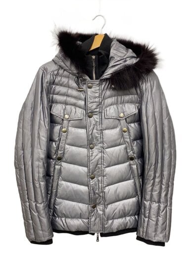 商品画像：ダウンジャケット/M/モヘア/SLV/BLACKLINI GINZA 1