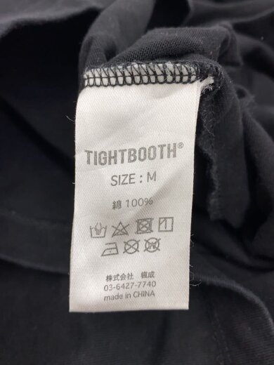 商品画像：長袖Tシャツ/M/コットン/BLK 4