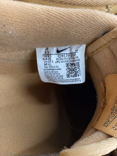 商品画像：AIR FORCE 1 07 WB/エアフォース/キャメル/CJ9179-200/27.5cm/CML 5