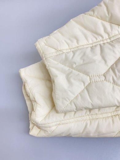 商品画像：ロングダウンジャケット/1/ナイロン/WHT/PA23-EQ01 5