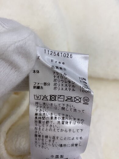 商品画像：ジャケット/FREE/アクリル/IVO/112541026 4