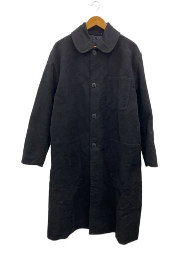 商品画像：25AW/モールスキンミリタリーコート/コート/2/コットン/BLK/無地/C03-04012 1