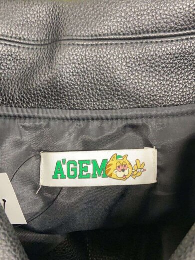 商品画像：ジャケット/FREE/ポリエステル/BLK/無地/3629501000 3