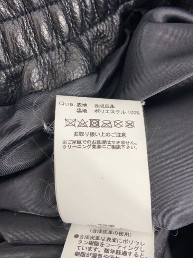 商品画像：ジャケット/FREE/ポリエステル/BLK/無地/3629501000 5