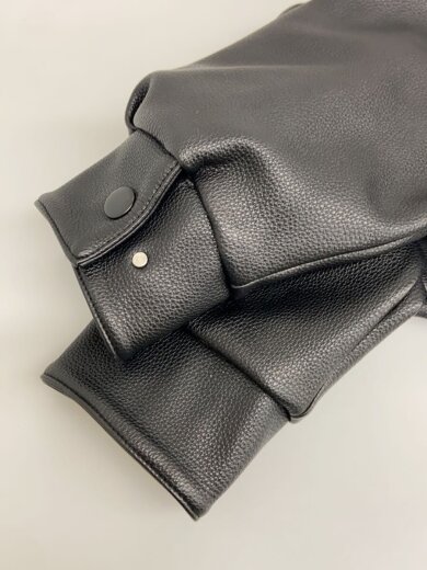 商品画像：ジャケット/FREE/ポリエステル/BLK/無地/3629501000 6