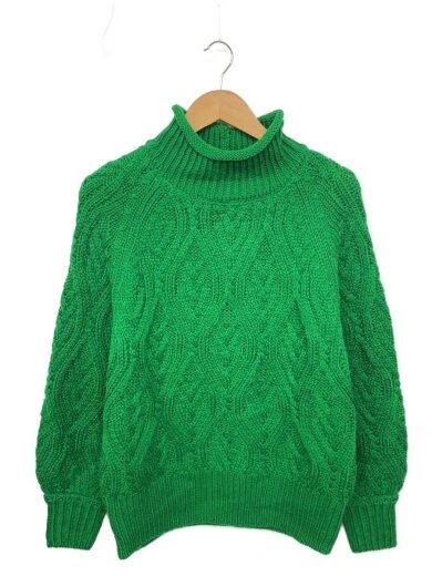 商品画像：ニット・セーター(厚手)/2/アクリル/GRN/152-85761 1