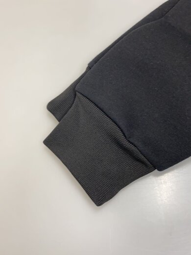 商品画像：ジップパーカー/S/コットン/BLK 5