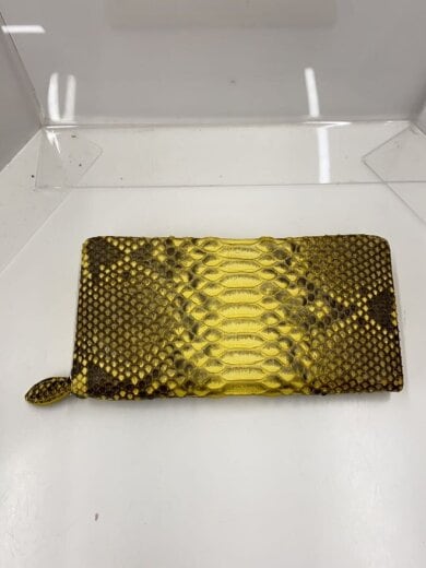 商品画像：長財布/レザー/YLW/メンズ 2