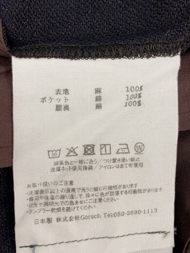 商品画像：26SS/Broken Twill Linen 2 Tack Tr/82/リネン/NVY/141ST-TR01-LIOG// 5