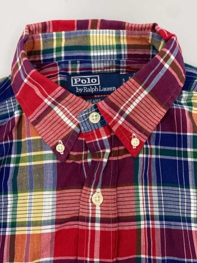 商品画像：長袖シャツ/S/コットン/RED/チェック/BEAMS// 6