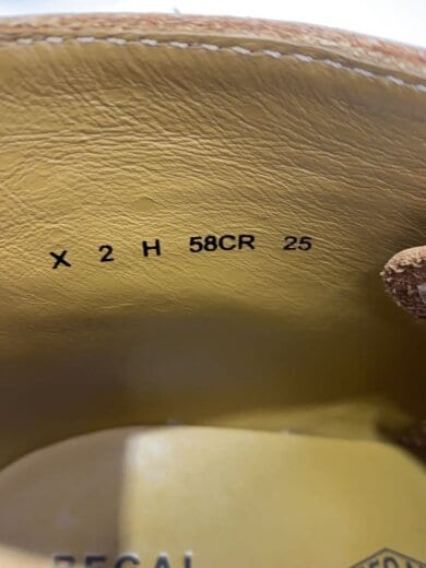商品画像：レースアップブーツ/25cm/BRW/58CR 7