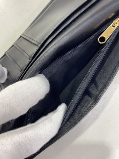 商品画像：長財布/レザー/BLK/メンズ 8