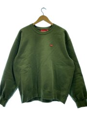 24FW/Small Box Crewneck /M/コットン/GRN/無地//