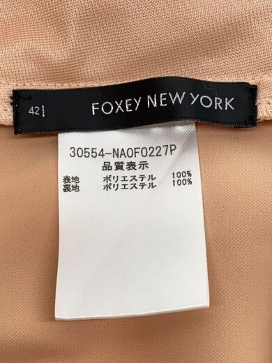 商品画像：7分袖ワンピース/42/ポリエステル/BEG/無地/30554-NA0F0227P 3