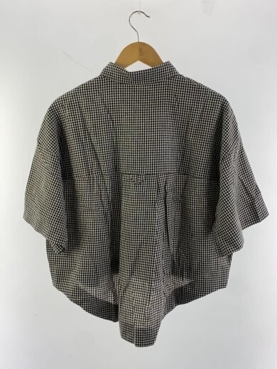 商品画像：24年/APRIL/半袖シャツ/FREE/コットン/BLK/ギンガムCK/24-050-440-2000-// 2