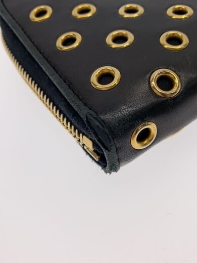 画像：MIU MIUNAPPA VELE/ハトメデザイン/財布/レザー/BLK/レディース7