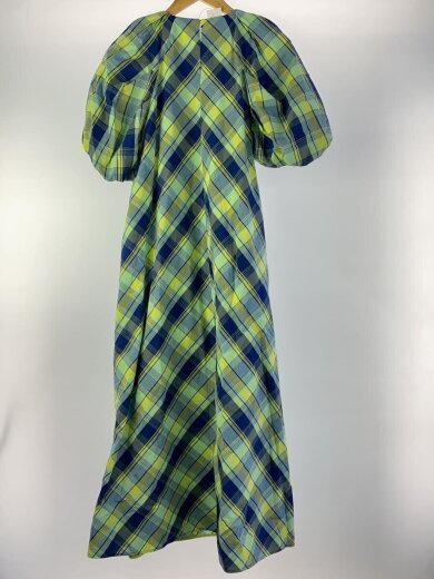 商品画像：ノースリーブワンピース/1/コットン/GRN/チェック/09WF0252166 2