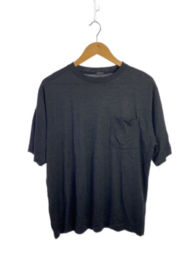 商品画像：23SS/サマーウール半袖Tシャツ/2/ウール/BLK/無地/Z01-05023 1
