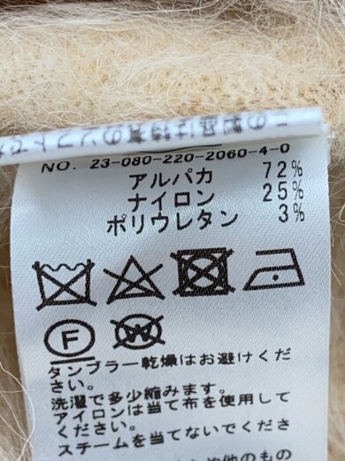 商品画像：カーディガン(厚手)/FREE/アルパカ/CRM/23-080-220-2060-4-0 4