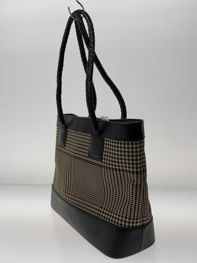 商品画像：トートバッグ/--/BRW/千鳥格子 2
