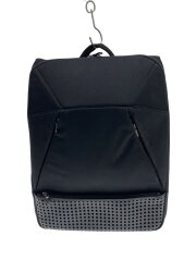 ひらくPCリュック/--/BLK/無地