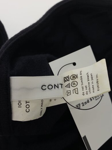 商品画像：半袖ワンピース/M/コットン/BLK/00740 3