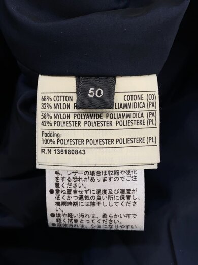 商品画像：コート/50/コットン/NVY 4