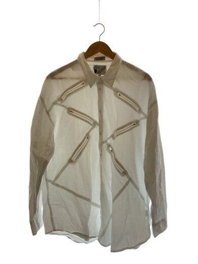 商品画像：長袖シャツ/XL/コットン/WHT 1