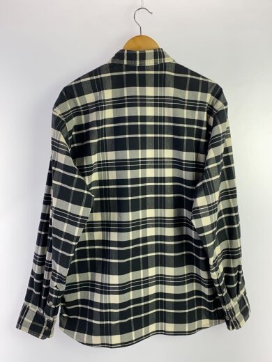 商品画像：L/S STRETCH FLANNEL SHIRT/XL/ポリエステル/BLK/チェック 2