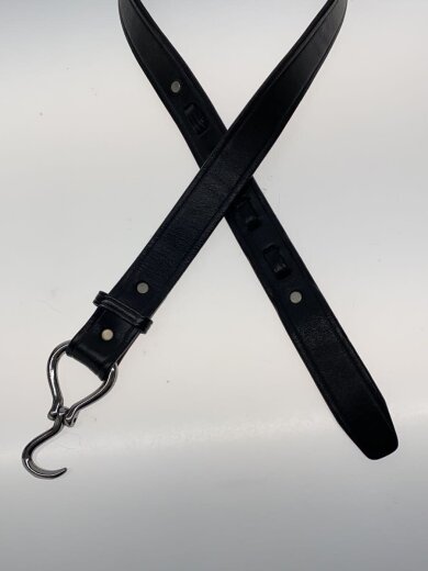商品画像：Hoop Pick Belt/34/ベルト/レザー/BLK/無地/メンズ/2280 2