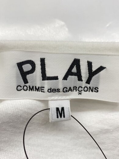 商品画像：AD2024/ワンポイント金ハート/Tシャツ/M/コットン/WHT/無地/AX-T216 3