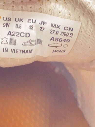 商品画像：ローカットスニーカー/27cm/BEG/A5649 5