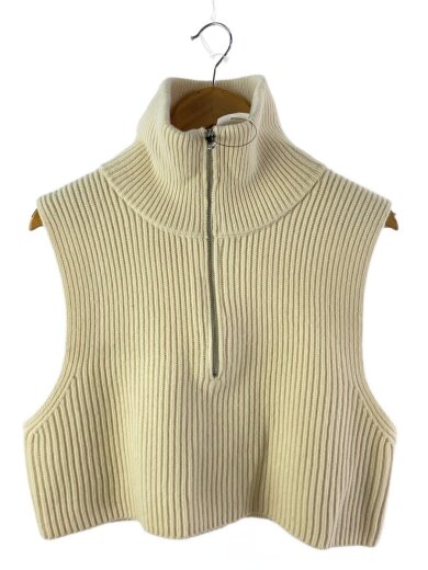 商品画像：ニットベスト(厚手)/FREE/ウール/CRM/12320509 1