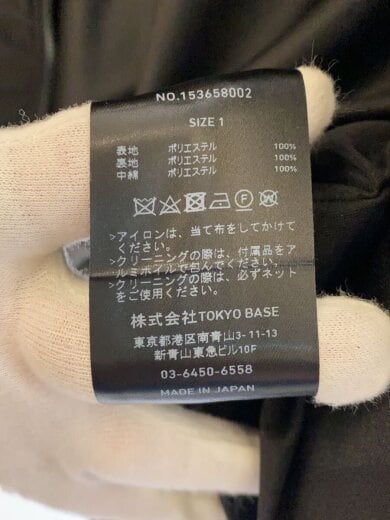 商品画像：ダウンベスト/1/ポリエステル/BLK/153658002 5