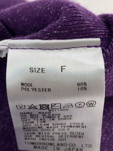 商品画像：ニット・セーター(薄手)/FREE/ウール/PUP/23-02-24-02203 4