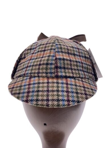 商品画像：glenappin/ヘッドウェア/L/アクリル/BRW/チェック/レディース 1