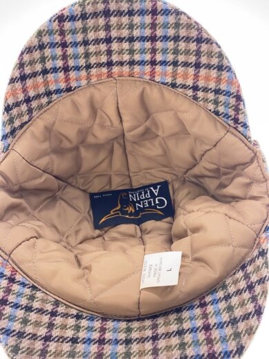 商品画像：glenappin/ヘッドウェア/L/アクリル/BRW/チェック/レディース 4