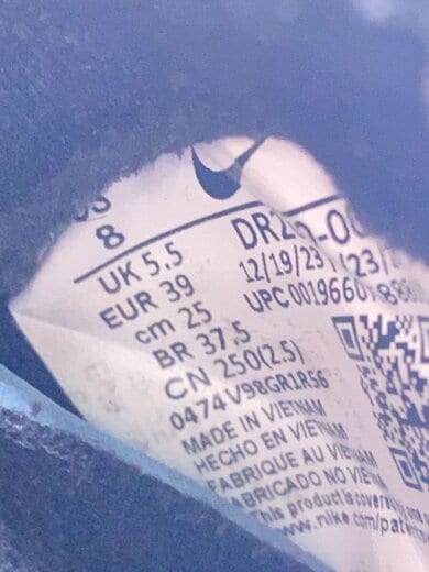 商品画像：REACTX INFINITY RUN 4_リアクトX インフィニティ ラン 4/25cm/BLK 5