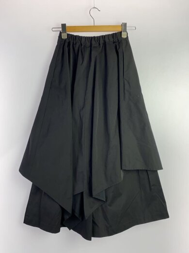 商品画像：アシメレイヤードボトム/36/ポリエステル/BLK/522050700601-01 2