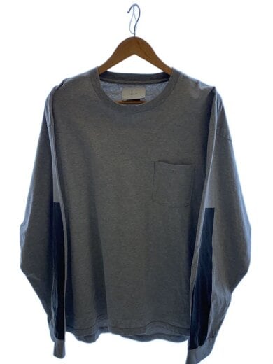 商品画像：長袖Tシャツ/M/コットン/GRY/ST.153 1