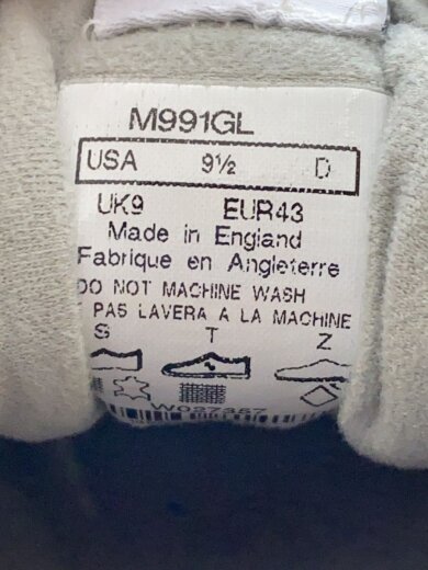 商品画像：ローカットスニーカー/US9.5/GRY/M991GL 5