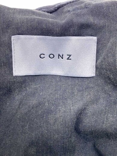 商品画像：CONZ/COLOR DYED SLAB CRVED DENIM/3/デニム/BLK/無地/305540014// 4