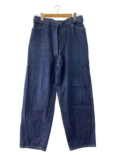 商品画像：19SS/ベルテッドデニムパンツ/3/コットン/IDG/P01-03004 1