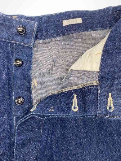 商品画像：19SS/ベルテッドデニムパンツ/3/コットン/IDG/P01-03004 3