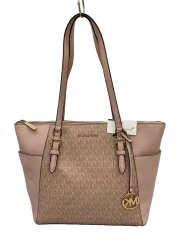 CHARLOTTE LG TZ TOTE/レザー/PNK/35T0GCFT3B