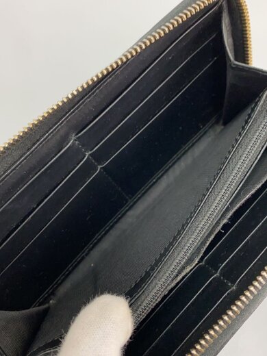 商品画像：グッチシマ/リボン/長財布/レザー/BLK/総柄/レディース/388680 6